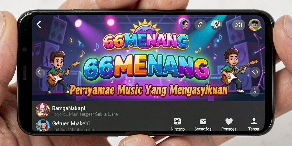 Gameplay 66MENANG penuh warna dan interaktif.