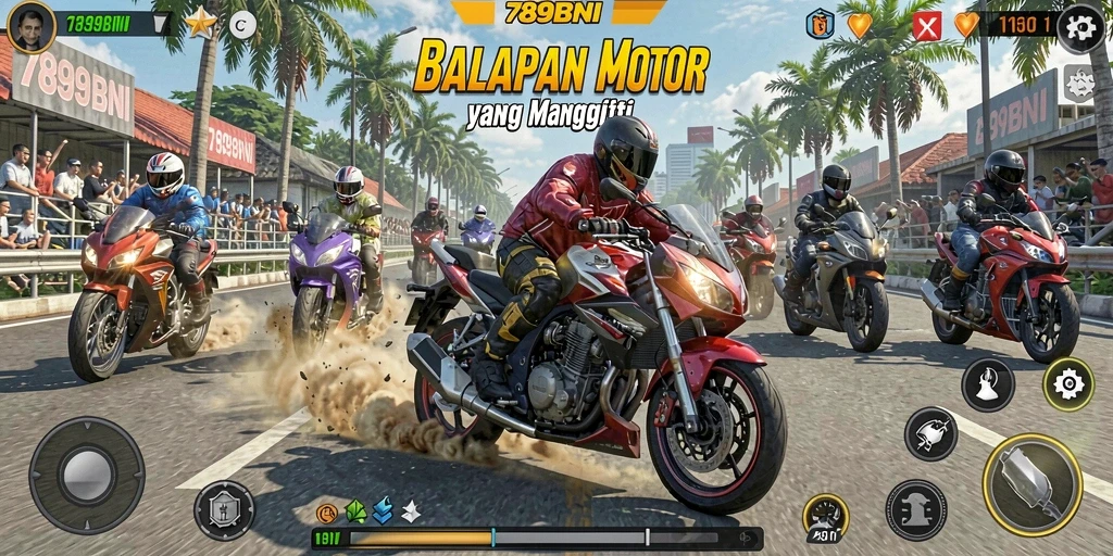 Gameplay seru dan mendebarkan di 789BNI.