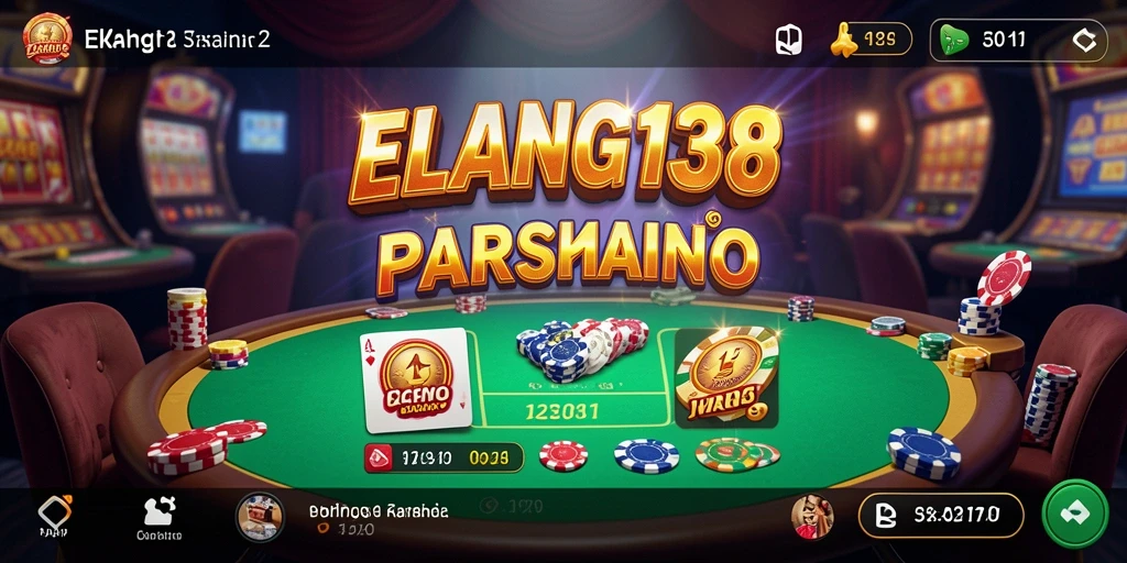 Tampilan gameplay menarik dari ELANG138 di platform Kasino.