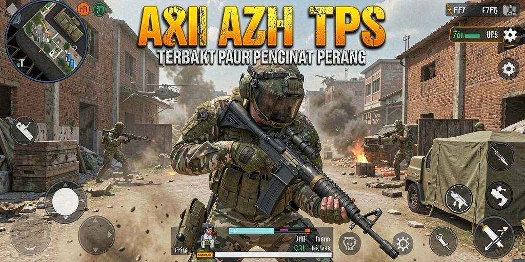 Gambaran aksi seru dalam gameplay F7F7.