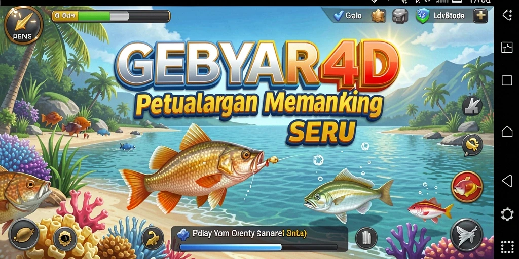 Tangkapan ikan besar di dalam game GEBYAR4D yang menarik.