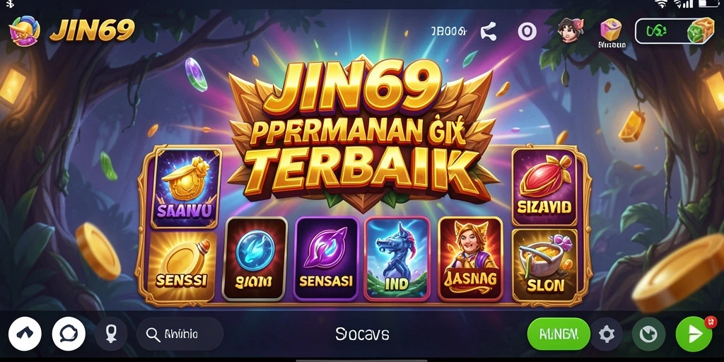 Tampilan gameplay Slot JIN69 yang menarik dan mengasyikkan.