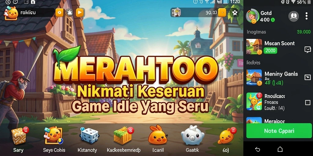 Tampilan gameplay <strong>MERAHTOTO</strong> yang menarik dan santai untuk dimainkan.