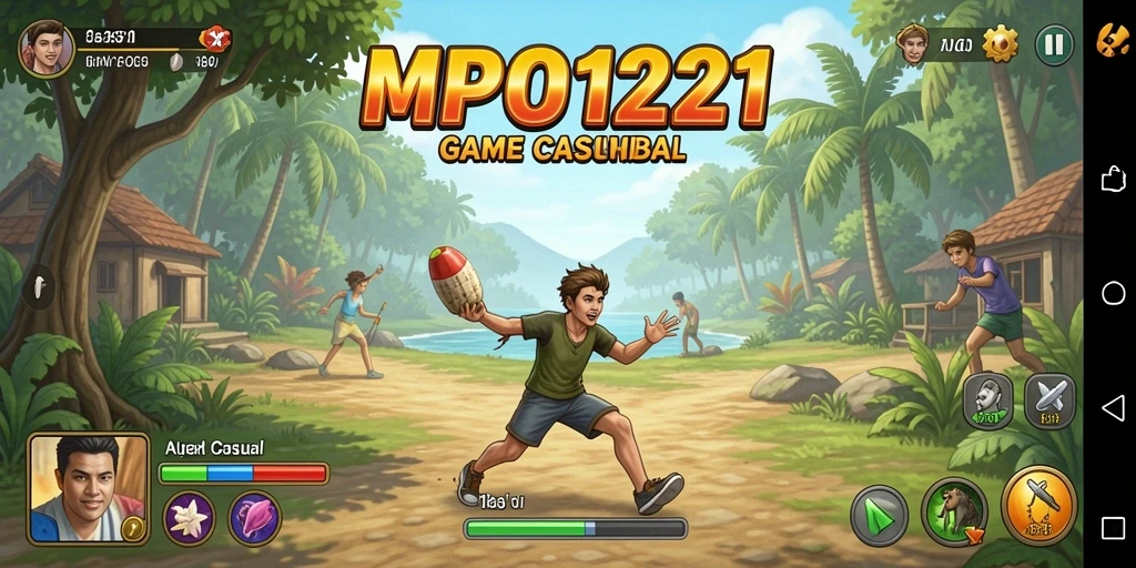Screenshot MPO1221 menampilkan aksi gameplay yang seru dan penuh warna.