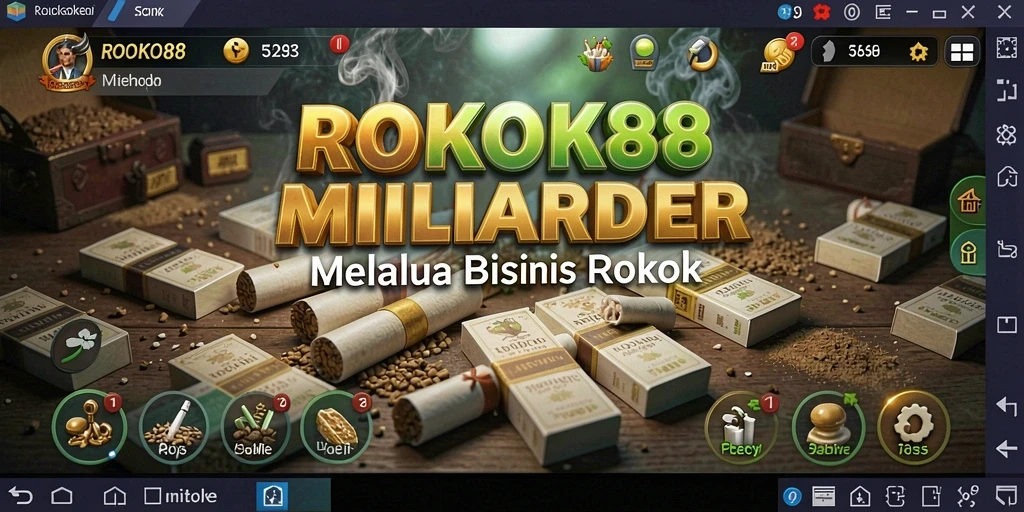 Tampilan gameplay ROKOK88 yang mendebarkan dan realistis.