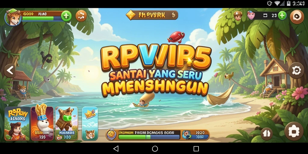Tampilan gameplay RPVIP5 yang menarik dan penuh warna.