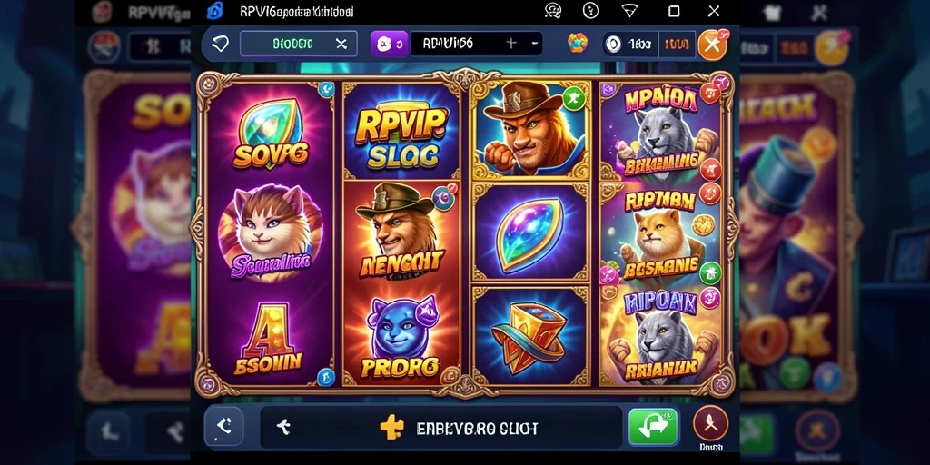 Tampilan menarik dari gameplay RPVIP6 yang menghibur.