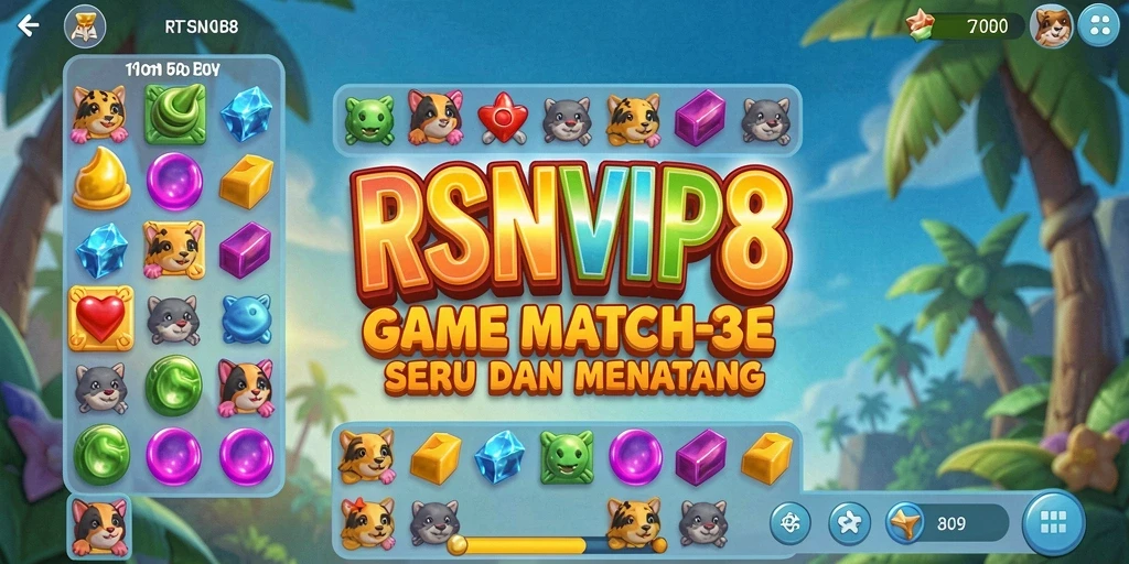 Tampilan menarik dari gameplay RSNVIP8 yang seru.