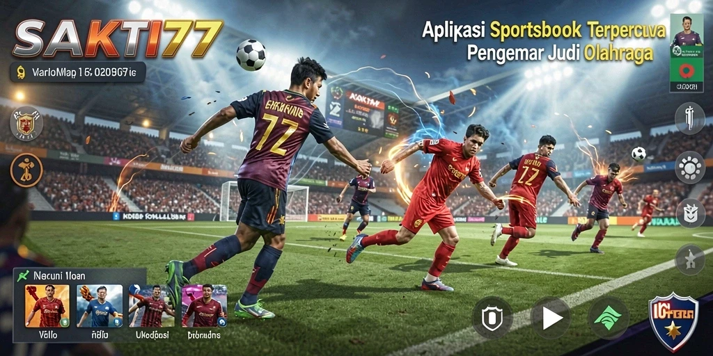 Tampilan gameplay taruhan olahraga SAKTI77 yang menarik dan interaktif.