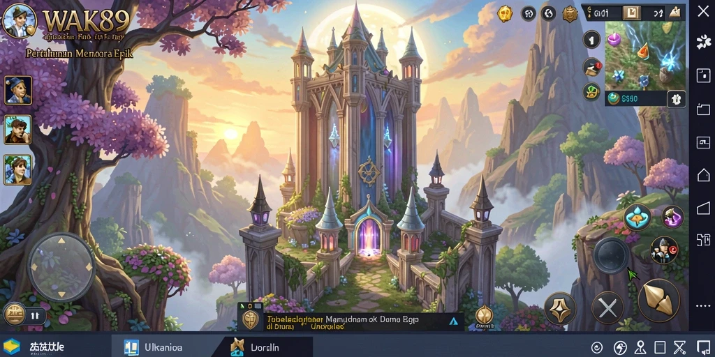 Gameplay WAK89 menampilkan strategi menara dalam aksi, seru dan menegangkan.