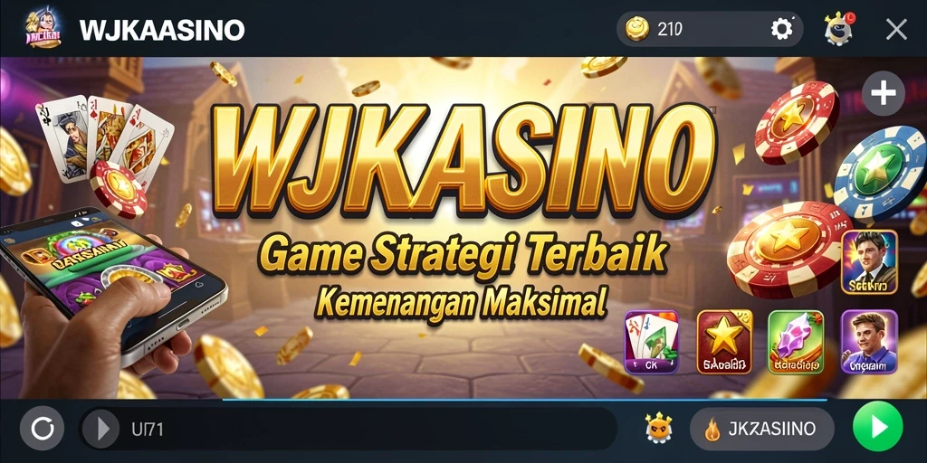 Tampilan gameplay mendebarkan di WJKASINO, penuh strategi dan tantangan.